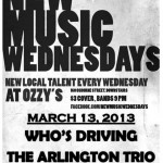 NMW - Whos Driving, The Arlington Trio, Gulf of Brass Ozzys