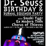 Dr. Seuss Birthday and Burnal Equinox Party!