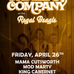 THREE'S COMPANY AT THE REGAL BEAGLE! 