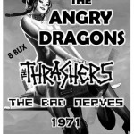 The Angry Dragons, The Thrashers, The Bad Nerves and 1971