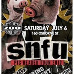 SNFU, Asado, Bring The Fight (the Zoo)