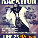 RAEKWON, w/ Masters of Ceremony, City Natives...