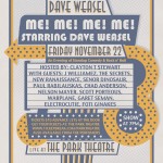 Dave Weasel - Me! Me! Me! Me!