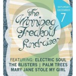 The Winnipeg Freakout Fundraiser w/ Electric Soul, The Blisters, Palm Trees...
