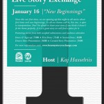 jan16: HEAR/SAY Live Story Exchange @ParkTheatreCafe