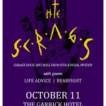 The Scrags, Life Advice & Bearfight at the Garrick Hotel