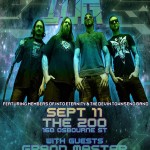 Sep11: THIRDION, Grand Master, Dissolution at The Zoo #metal