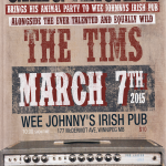 Greg Arcade & The Tims @ Wee Johnny's Irish Pub