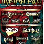 Apr18+19: Manitoba Metalfest! @ParkTheatre