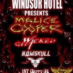 Malice Cooper Band, Wicked Gift, Ramskull - Oct14 @ Windsor