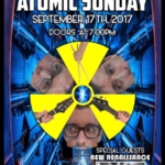 Atomic Sunday Album Release Party, Sep17 @MyParkTheatre